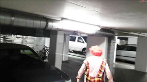 Brutal...!!! Fieser Horror Clown, benutzt mich als Anales Fickfleisch mit Fickschnitte-18