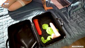 Gubernatorr - Courier Delivered His Dick to a Redhead With Big Tits _ Nigonika Bestporn 2024!