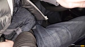 My Slut Stepsister - My stepsister couldn't wait to get home and sucked my dick in car!