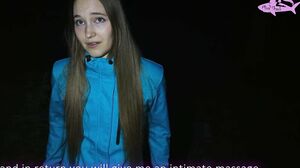 Mira Shark - Adorable girl got lost in the forest and I showed her the way, but in return...