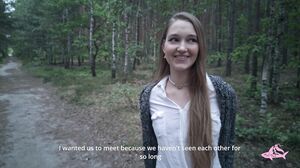 Mira Shark - Gave a lot of sperm to a beautiful nymphomaniac in the forest (part 2)