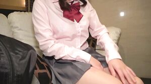 DORI-124 Paco Shooting No.124 “No Raw!” Says 148cm E-cup JK, So I Secretly Take Off The Condom And Insert It Raw And Cum Inside Her Hina-chan