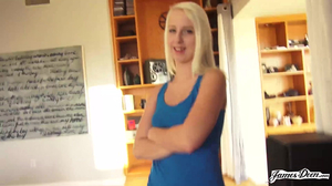 JamesDean Darcie Belle Blonde Plays With Handsome Guy s