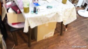 Sensitive Wife – She paid back with her body while dripping tit!