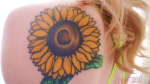 Analized - Lexi Lore blonde slut anal sex in a bathroom