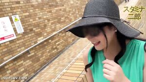 She is taken to a hotel and fucked by a girl with her top tits, abs, lips, and pussy.