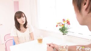 Pure Japanese adult video - Brunette Japanese teen gets her pussy fingered and fisted by her boyfriend on the bed