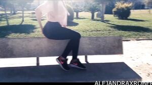 Alejandramoviess - I Make an Oral of the Park Oral Sex