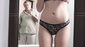 Foxy Lee - Experienced Man Lures Ginger Cutie Onto His Wrinkled Dick in HD