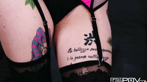 FirstClassPOV - Giada - Suicide Inked Beauty Giada Fucks Hard In POV