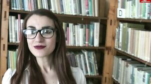 Anal Qual in Der Bücherei Mit Creampie !! Mit Nikki-Heat