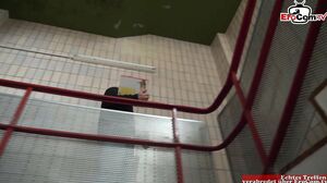 EroCom - Fat milf with big tits and black hair seduces the pizza delivery guy