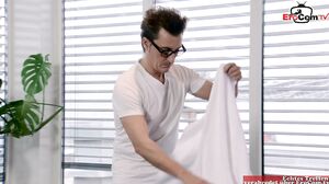 EroCom - Blonde MILF seduced for sex during the massage