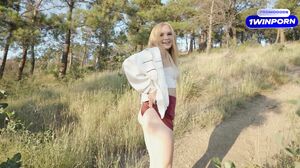 Verlonis - A Walk in a Forest Area Ended with Public Fucking and Cum in the Mouth