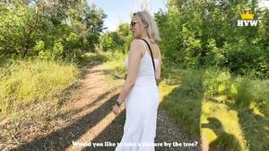 HotWife Vika - A stranger fucked and lowered into a hot wife Vika