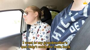 HotWife Vika - Mature MILF forgot the money, had to pay the taxi driver with a pussy and throat blowjob