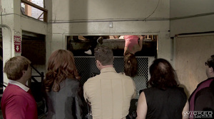 Zoe Voss Scarlett Fay lesbian sex - redhead blonde toys dildo fingering