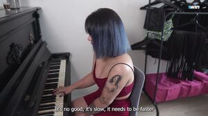 Mira Wair - Submissive Girl Got a Free Piano Lesson