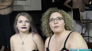 UkXXXpass - Lusty MILF Luise sucks dick with greedy Violet