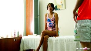 Scout69 - Sweet thin teen Maddie has an appointment at the massage studio what she would have experienced there she would never have thoug