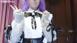 The God of Style, I’ve done it! Lady Towa! She’s so thin, but she’s got E? F-cup breasts! A model has come! Cowgirl position, one-legged standing back, and impregnation sex!