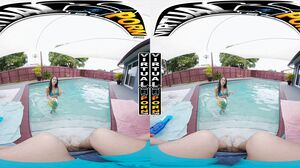 Eva Generosi - Eva gets poolside horny in 4K