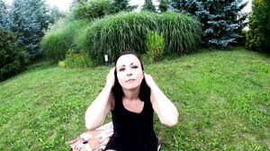 Wanilianna - Pantyhosed Wanilianna Wanking Her Hairy Cunt