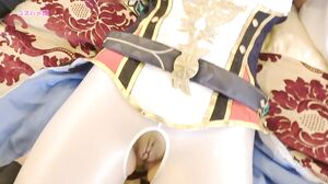 Slender beautiful legs Layer Kanade-chan Slender beautiful legs Layer-chan from Jigokosu! Nakadashi sex