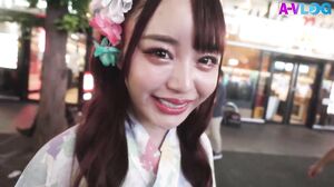 ALOG-014 Namaman Blog… Sex With A Beautiful Girl In A Yukata. Raw Creampie. Real.