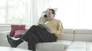 Veronica Valentine - Nasty Teen Fucks Her Hung Dad