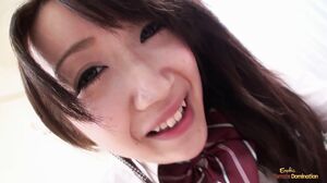 Erotic Female Domination - Busty Sweetie in a Uniform Gets Pleased with a Vibrator and Fingers