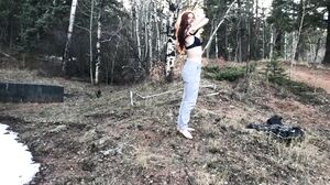 freckledRED - Rough Outdoor Fuck and Facial | freckledRED