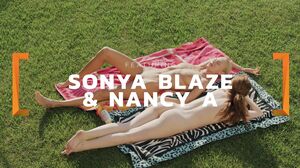 Nancy A & Lottie Magne - Sunny Nudes in 4K