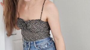 Hazel Simone - Girl Next Door Is A Secret Teen Cumslut