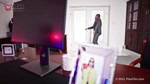 Silvia Soprano - PissFilm - Office Rivalry - Cathy Knight