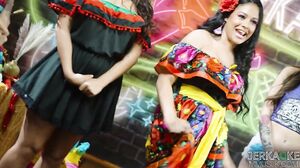 Jerkaoke Fiesta - Natalia Nix, Sophia Leone, Sloane Stone, and Franco Styles