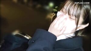 This is the last one. She was working part-time at a taiyaki shop and has beautiful white big tits!