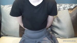 After a year of no sex, a beauty has a lot of sex with a girl. /She is a beautiful and beautiful woman. /She is in agony and her skin is reddening.