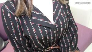 Erika has a beautiful F-cup body. She has a boyfriend, but she comes vaginally many times!