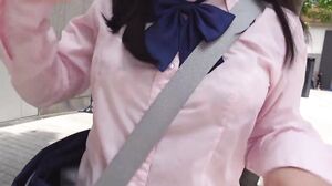 FNEO-089 A Little Busty Girl With An Inverted Nipple Who Loves Sex And Old Men And A Big-breasted Girl Who Loves Sex All Day Long. Raw Sex With A 148cm G-cup Petite Busty Girl Kanau-chan Arisu Kanau