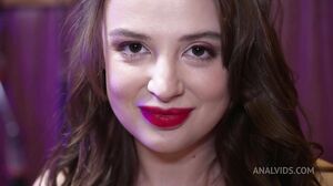 Kristi Deep - Devilishly beautiful Kristi and the excitation from anal destruction! Anal waterfall, slaps, rimming