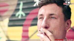 EroCom - Hot customer with big silicone tits fucked in a cafe