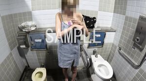 Full body graffiti demon style cabaret girl and live sex in a public restroom