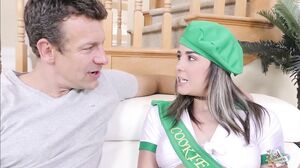 Sexy Nympho Kylie Rocket Loves Cum and Riding a Hard Dick