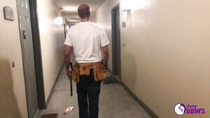 SluttyBBWs - Asian BBW Miss Ling Ling fucks the repairman