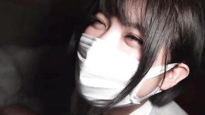 Shocking original version of the student council president of “H” cup with bristly hair, first sex and continuous raw Nakadashi!