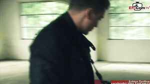 EroCom - Skinny woman with small tits gets a pussy cumshot