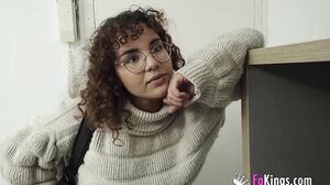 FAKings - She's about to feel two cocks inside her teen pussy