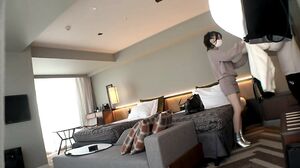 Gachi-Hamedori negotiation from photo session at Shinjuku business hotel 2024.10.5