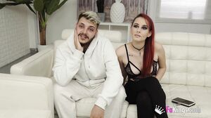 FAKings - She leaves her wife being fucked, a very cuckold dude